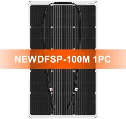 Rugalmas napelemek, vízálló, monokristályos, ÚJ 100 W 1 DB