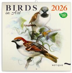 REALSYSTEM 2026 Birds in Art 6097 falinaptár (6097-BI) - officedepot