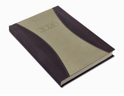 Realsystem 2026 PrémiumA 9322-77 A5 napi beosztású drapp határidőnapló (9322-77) - officedepot