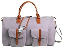  Bőr táska, vízálló, extra nagy kapacitású, szürke