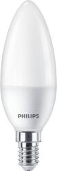 Philips 929002978655 E14 60W matt meleg-fehér gyertya alakú LED fényforrás (00212583) - officedepot