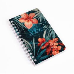 REALSYSTEM 2026 SP3 8811-54 tropical heti beosztású spirálos mini naptár (8811-54) - officedepot