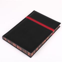Realsystem 2026 Business 5624-01 B5 napi beosztású élfestéssel fekete határidőnapló (5624-01) - officedepot