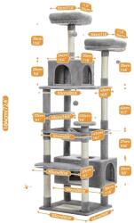  Macskafa, többszintes szerkezet, hangulatos játszóterek, AMT0204GY, KÉPEN