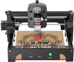 Mini lézergravírozó, nagy pontosságú, USB-kompatibilis, S1 2, 5 W