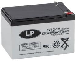 Ritar Power Акумулаторна батерия Ritar Power EV12-12, 12V, 12Ah, AGM, F1/F2 конектори (EV12-12)