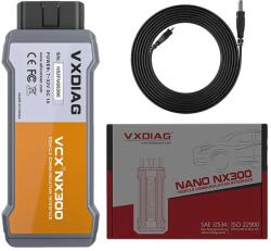  Autódiagnosztikai eszköz, összes rendszer diagnosztika, ECU kódolás, NX300 teljes készlet