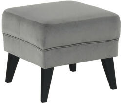 TEMPO KONDELA Puff, világosszürke/fekete, RODEZA - pepita