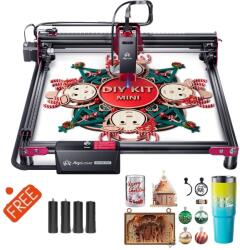  Lézergravírozó, nagy pontosságú, sokoldalú anyagkompatibilitás, DIY KIT MINI 5, 5W