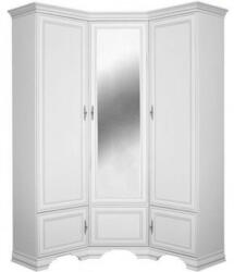 TEMPO KONDELA Sarokszekrény, alpesi fehér, KENTAK SZFN5D