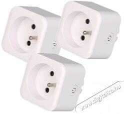  IMMAX NEO Smart beltéri konnektor v3, E típus, Zigbee, 3 db