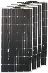  Napelem, Hajlítható, Vízálló, 400 W-os napelem