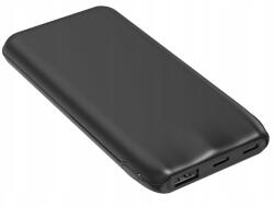 Platinet Power-bank Platinet 10000mAh 2xUSB C Usb A újratölthető akkumulátor Fekete Pd 10W (PMPB1010B)