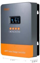 Napelemes töltésvezérlő, MPPT technológia, széles feszültségű kompatibilitás, MPPT 60A, MPPT 60A