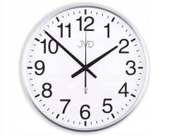 JVD Ezüst Színű Jvd Falióra RH684.1 Rádiós Vezérléssel, Akkumulátorral (RH684.1)