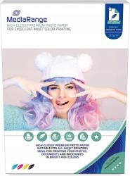 MediaRange fotópapír A4, 220g/m2, fényes, 100 lap, 5760 dpi (4260057125927)