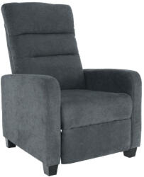 TEMPO KONDELA Relaxáló fotel, szürke, TURNER