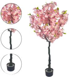  Cseresznyevirágfa, Élethű megjelenés, Hajlítható ágak, 150cm