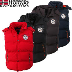 Geographical Norway GEOGRPAPHICAL NORVÉGIA férfi mellény VILANO MEN 005, S Khaki