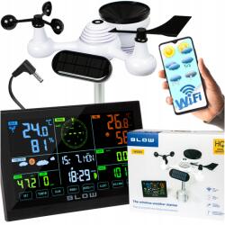 BLOW Időjárás Állomás WiFi Meteo Hőmérő Higrométer Óra Riasztás Érzékelő (50-385#)