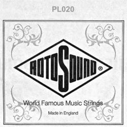 Rotosound Egyetlen húr Rotosound csomagolás nélkül Roto 020 (NP020)