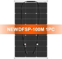  Rugalmas napelem, 100 W teljesítmény, könnyű kivitel, 100 W
