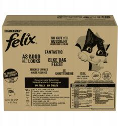 FELIX Fantastic mix Marha Kacsa Csirke Bárány 120 x 85g
