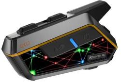 Motorkerékpár Bluetooth sisak kaputelefon, 2000 m hatótáv, zenemegosztás, 1 db GX12