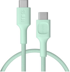 Green Cell USB-C Kábel 0, 3m 100W GreenCell PowerStream Gyors Töltés PD Menta Zöld KABGC100PS30MG