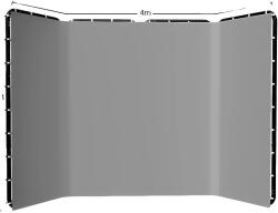  Fényképezési háttér állvány, állítható kialakítás, egyszerű tárolás, SH-BJQ-2440-I