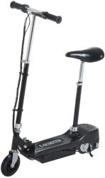 HomCom Gyermek elektromos robogó, összecsukható, állítható magasságú, 10 Km / h, 110-240V, 120W, fekete