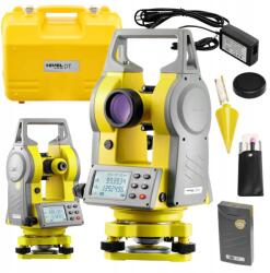 Nivel System Teodolit Elektronikus 30x Optika IPX6 LCD Usb Bőrönd DT-5 (DT-5 Zestaw)