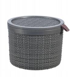 Keter Jute tárolókosár fedővel 2 l (245714)