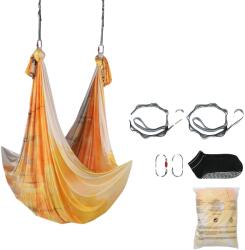  Légi jóga függőágy, nagy teherbírás, sokoldalú kiegészítők, arany