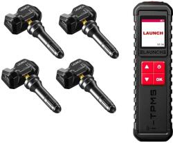  Autógumi nyomás diagnosztikai eszköz, Relearn Active Program, Android telefon kompatibilitás, TSGUN x 4db érzékelő