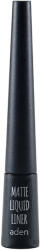 ADEN Cosmetics Matt Szemhéjtus Fekete