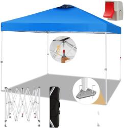 Pavilon, Pop-up Design, Vízálló és UV-védelem, Kék