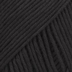 DROPS Design Safran Uni Colour 16 Black Kötőfonal (104216)