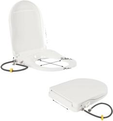  Bidé WC-ülőke, nem elektromos kivitel, kettős fúvóka, fehér
