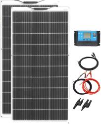  Napelem, könnyű kialakítás, nagy átalakítási hatékonyság, 12V24V200W készlet
