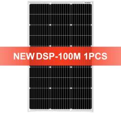  Napelem, nagy hatékonyságú, kompakt kialakítás, 100 W-os merev napelem