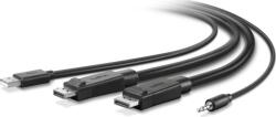 Belkin Dual Dp/usb/aud Skvm Cbl Dp M/m Usb A/b 6in (f1d9020b06t) (f1d9020b06t)