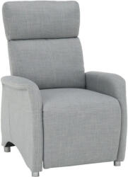 TEMPO KONDELA Állítható fotel, szürke szövet, FOREST