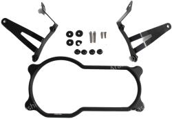  Fényszóróvédő, CNC megmunkált alumíniumötvözet, Könnyen felszerelhető, Fekete