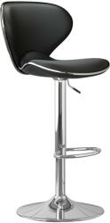 Tempo Bárszék, fekete/króm, HEDLI