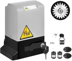  Elektromos kapunyitó, maximális kapusúly 600 kg, maximális kapuhossz 12 m, távirányító hatótávolsága ‚-30 m, kapumozgási sebesség 13 m/perc, kimeneti nyomaték 18 Nm