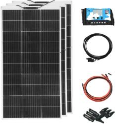  Napelem, könnyű kialakítás, nagy konverziós hatékonyság, 12V 36V300W készlet