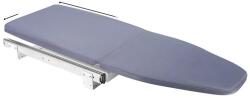  Vasalódeszka, összecsukható kivitel, nagy teherbírású fémváz, világosszürke Vasalódeszka