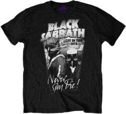 Black Sabbath Never Say Die Live On Tour 1978 Black XL Риза (BSTS19MB04)