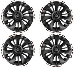 Kerékburkolat, Tesla Model 3/Y kompatibilitás, Felnivédő, LR matt fekete